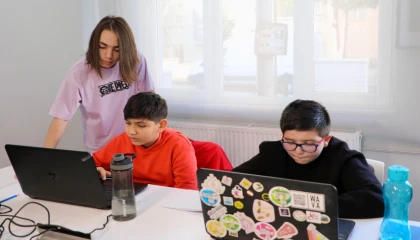 Bursa Mudanya’da çocuklara ’robotik’ öğreti