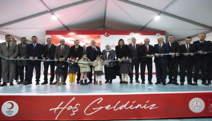 İstanbul’da Tunalar Kızılay Anaokulu törenle açıldı