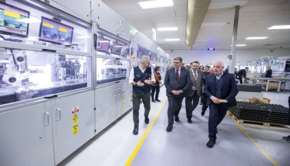 İzmir’de Başkan Tugay’dan İtalyan devi firmana tesis ziyareti