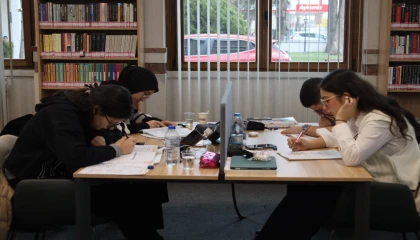 Kocaeli gençliği, Zübeyde Hanım Kütüphanesi’ni çok sevdi