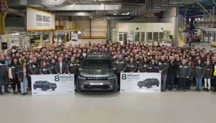 8 milyonuncu araç banttan indi!