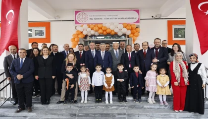 Kahramanmaraş’ta eşit gelecek için 4 derslikli anaokulu eğitime başladı