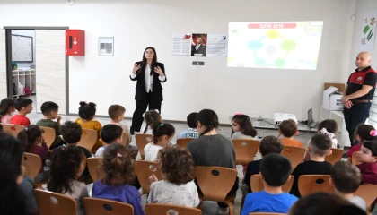 Bursa’da Osmangazili miniklere ’sıfır atık’ eğitimi