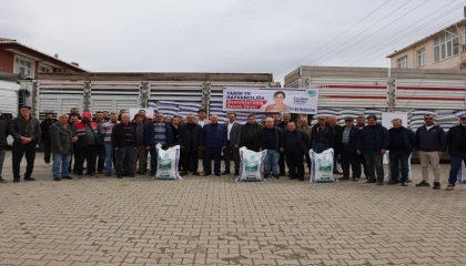 Büyükşehirden, üreticilere kuzu-oğlak yemi desteği
