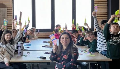 Kocaeli’de Anne Şehir’de çocuklar eğlenerek öğreniyor