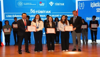 Sakaryalı liselilerden TÜBİTAK’ta 4 derece