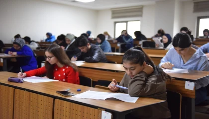  Üniversite adaylarına sınav provası