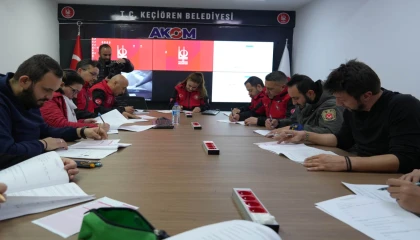 Ankara Keçiören’de ’afet farkındalık eğitmeni’ eğitimi