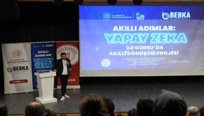 Bursa Gürsu’da akıllı dönüşüm yapay zeka ile başladı