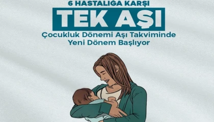 Çocukluk aşı takviminde yenilik! 6 bileşenli aşı uygulaması başladı