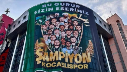 Dev Kocaelispor bayrağ Belsa’da dalgalandı