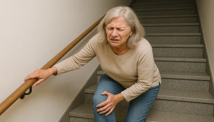 Diziniz ağrıyorsa merdivenden inip çıkmayın!