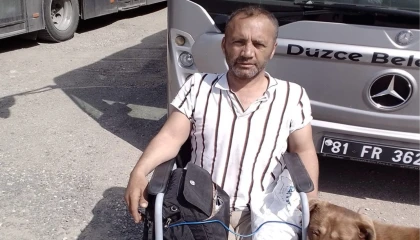 Düzce’de engelli bireyin acı sonu!