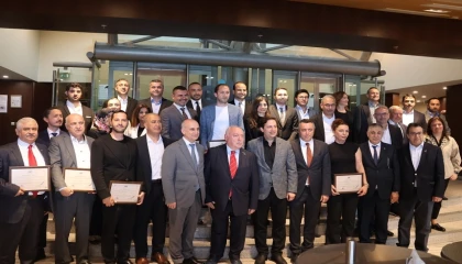 Egeli ihracat liderleri ödüllerle onurlandırıldı