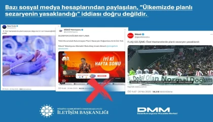 İletişim’den ’planlı sezaryen’ iddialarına açıklama