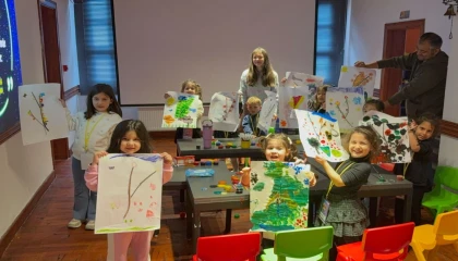 İzmit’te çocukların hayal gücü renklendi
