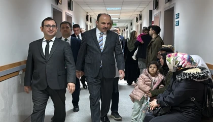 Konya’da Başkan Altay hastaları ziyaret etti