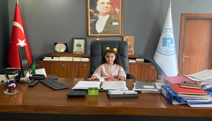 Makam koltuğu anaokulu öğrencilerine emanet