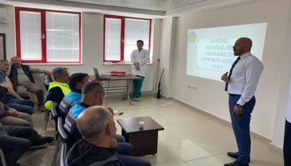 Malatya Büyükşehir’den sahipsiz hayvanlara yaklaşma eğitimi