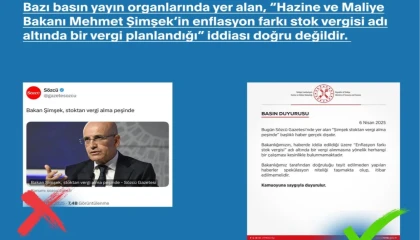 Maliye’den ’stok vergisi’ iddialarına açıklama