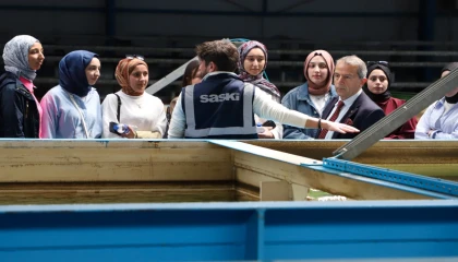 Sakarya’da öğretmen adayları suyun yolculuğuna tanıklık etti
