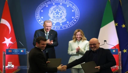 Türkiye ile İtalya arasında 11 anlaşma imzalandı