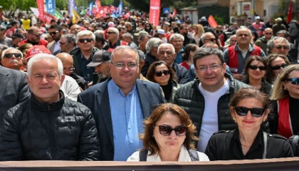 Çanakkale’de 1 Mayıs coşkuyla kutlandı