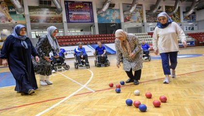 İzmir Boccia takımının görünmez kahramanları... Fedakâr anneler çocukların en büyük destekçisi