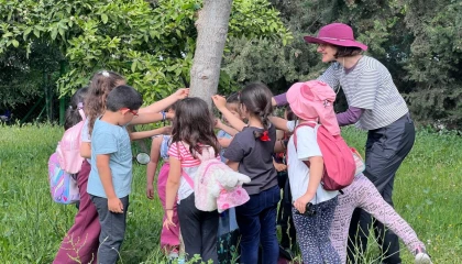 İzmirli çocuklar ormanı keşfetti