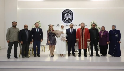 Kayseri Melikgazi’de bir günde 60 nikah