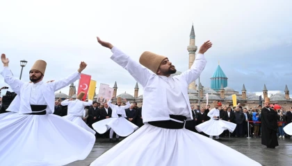 Konya’da 797. yıl “Teşrif-i Mevlana” etkinlikleri başladı