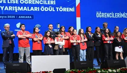 TÜBİTAK orta ve liseli öğrencilerin projelerini ödüllendirdi