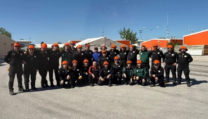 BESAK, Kentsel Arama Kurtarma Akreditasyonu aldı
