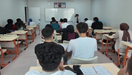 Çayırovalı öğrenciler YKS için geri sayıma başladı