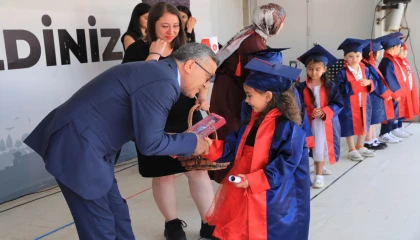 Çocuk gelişim merkezleri’nde mezuniyet coşkusu