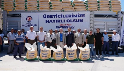 Denizli Büyükşehir’den küçük üreticiye büyük destek