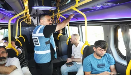 Diyarbakır’da toplu taşımada klima denetimi