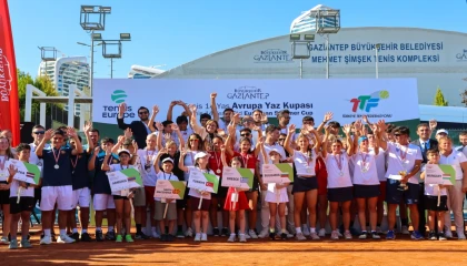 Gaziantep’ten Avrupa’ya tenis başarısı