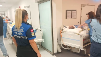 İzmir Büyükşehir Zabıtası yangında seferber oldu