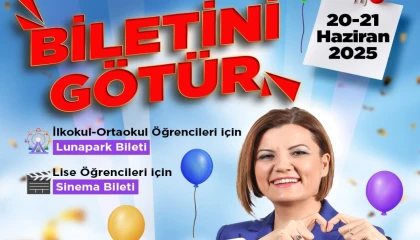 İzmit Belediyesinden öğrencilere tatil hediyesi!