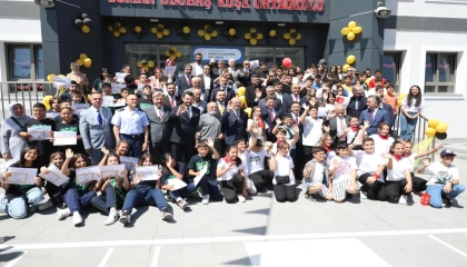 Kayseri Melikgazi’de karne heyecanı