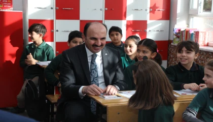 Konya’da Başkan Altay karne heyecanına ortak oldu