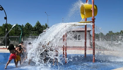 Manisa’da Fresh Park çocukların gözdesi oldu