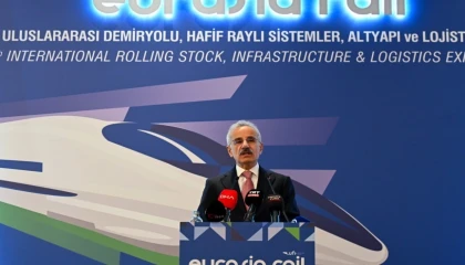 Raylı sistemlere 500 milyon liralık destek