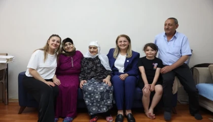 Şehit ailesine Ovalıoğlu’ndan ziyaret