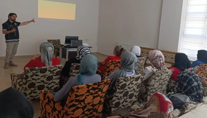 Vefa Konağı’ndaki kadınlara madde bağımlılığı anlatıldı
