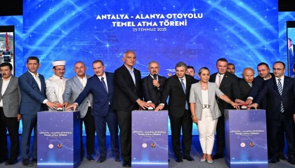 Antalya-Alanya Otoyolu’nun temeli atıldı... Turizmin başkentine dev yatırım