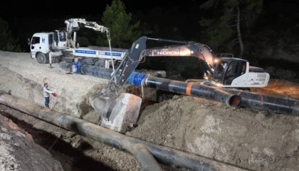 Antalya Büyükşehir’den Alanya’nın içme suyu altyapısına güçlü dokunuş