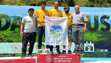 Avrupa şampiyonluğu ve Türkiye ikinciliği Sakarya’dan