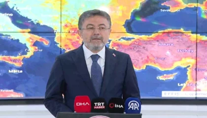 Bakan Yumaklı: Bursa Harmancık hariç 4 ilde 5 yangın kontrol altında